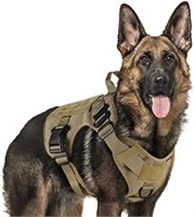 rabbitgoo Tactical Dog Harness Large Service Dog