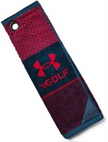 Under Armour Adult Bag Golf Towel , Red