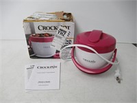 "Used" Crock-Pot Lunch Crock Warmer, Pink