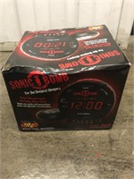 Vintage Sonic Bomb Alarm Clock New