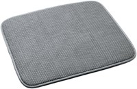 Norpro 359G Microfiber Dish Drying Mat, Gray
