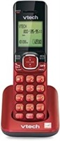 VTech CS6509-16 Accessory Cordless Handset, Red