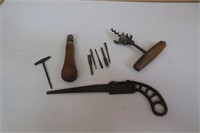 Vintage Multi Tool, Saw, Cork Screw, Hand / Drill