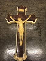 Vintage Jesus Inri Crucifix Hidden Compartment