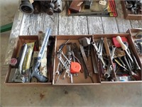 Lot of 2 Flats  of Tools