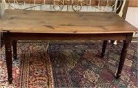 Primitive dining table