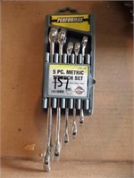 5pc Metric Wrench Set