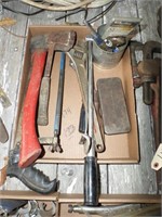 Flat of Misc Hand Tools