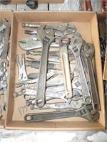 Flat of Vice Grips & Wrenches