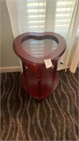Heart Shaped Display Table