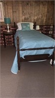 Pineapple Twin Bed & Side Table