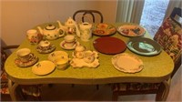 Assorted Teapots and Plates