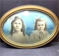 Early Oval Frame and picture
