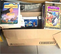 Box of Walt Disney VHS