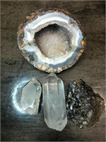 Rock Lot Geode Quartz Pyrite