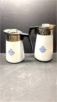 2 Corning Ware Coffee pots