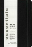 Essentials Grid-lined Notebook, Large, A5 Size