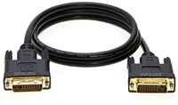 DVI-D Cable Dual Link DVI to DVI Male Wire 24+1