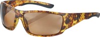 Huk Spearpoint Sunglasses Brown/Brown - Fishing