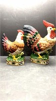 Rooster and Hen decor