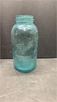 #3 half gallon blue jar