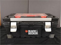 Great Black & Decker toolbox with various tools