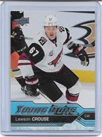 Lawson Crouse Young Guns Rookie card