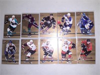 Lot of 10 - 2005-06 Ultra Hockey Gold Parallel