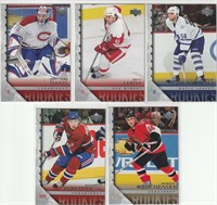 Lot of 5 Upper Deck Young Guns Rookie cards B