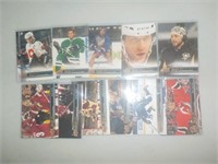 Lot of 11 2014-15 Upper Deck Canvas cards