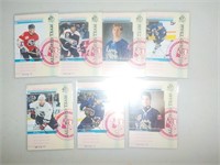 Lot of 7 2004-05 SP Authentic All World Team cards