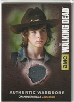 Walking Dead Carl Grimes Wardrobe card