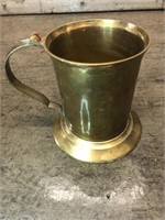 Vintage Brass Tankard Cup Mug