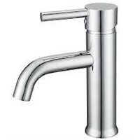 Polished Chrome Single Handle Lavatory Faucet