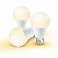 A19 LED Smart, Dimmable Light Bulb 3 Pack