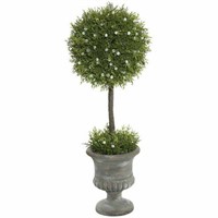 Vickerman 21" Artificial Oregon Juniper Topiary