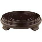 Rosewood 10.5 in. W Decorative Round Stand
