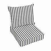 Sunbrella Lido Indigo Striped Cushion Set (1)