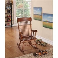 ACME Furniture Youth Rocking Chair, Tobacco