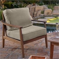 Outdoor Sunbrella Seat/Back Cushion - Ash (1)