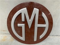 GMH Embossed Perspex Sign 600mm Round