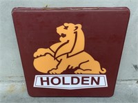 Early Holden Dealership Light Box Lense.    890 X