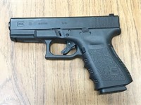 Glock 19 9x19 pistol, s#KHE420, background check