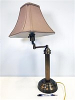 swing lamp, 27"h, works