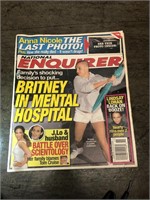 Britney Spears National Enquirer Magazine
