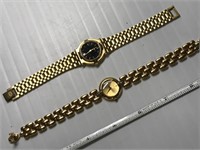 2 Watches-1marked Gucci, 1Seiko missing back