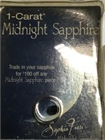 1-Carat Midnight Sapphire in Package