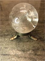 2” Natural Quartz Sphere with Stand