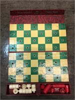 Vintage Checkers Mobile Travel Game