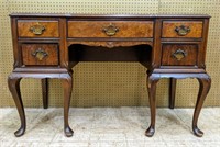 Vintage Maddox Tables Walnut Kneehole Desk